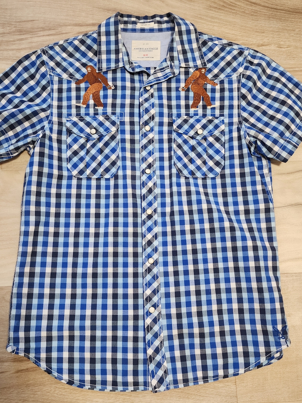 Button Down Checkered Shirt